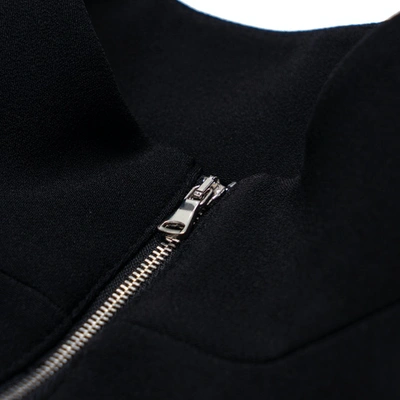 Shop Viktoria Chan Charline Jacket With Pockets In Black