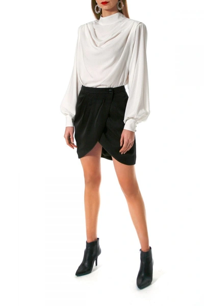 Shop Aggi Blouse Karen Vanilla Ice In White