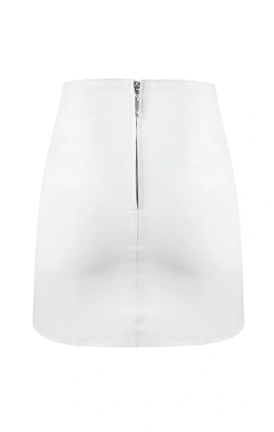 Shop Manokhi Dita 2 Skirt In White