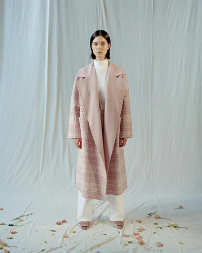 Shop Alicia Audrey The Oversize Pink Check