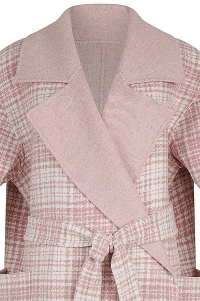Shop Alicia Audrey The Oversize Pink Check