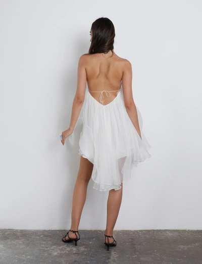 Shop Manurí Isla Dress In Sugar White - Silk