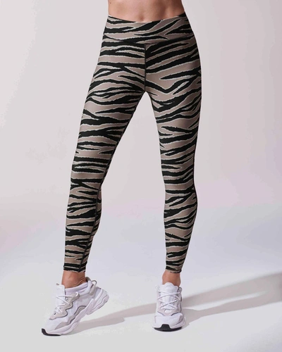 Shop Michi Verve Tiger Print Legging In Desert Sand