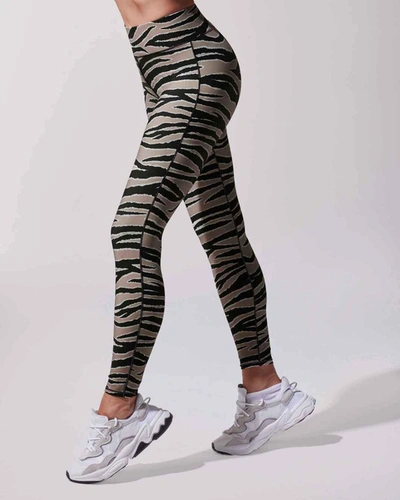 Shop Michi Verve Tiger Print Legging In Desert Sand