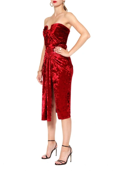 Shop Aggi Dress Bella Cherry In Red