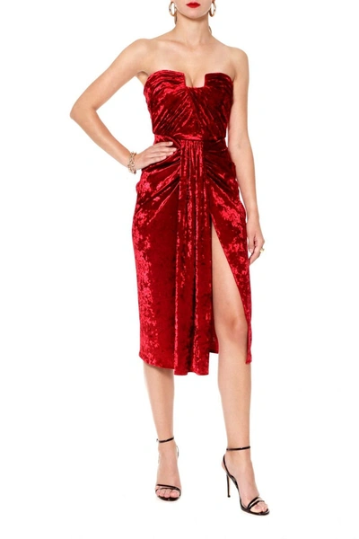 Shop Aggi Dress Bella Cherry In Red