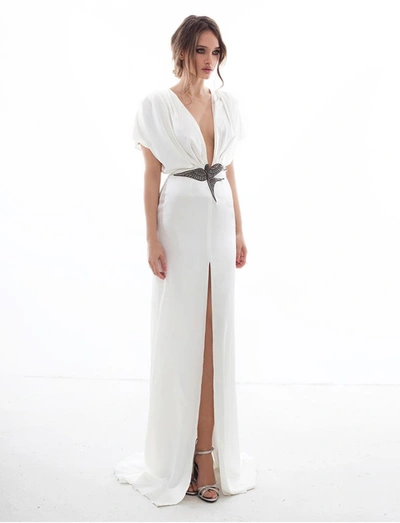 Shop Manurí Fly Away With Me Gown In White