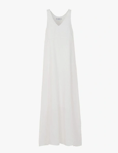 Shop A-line Flowy Slip Dress In Dusty-pearl