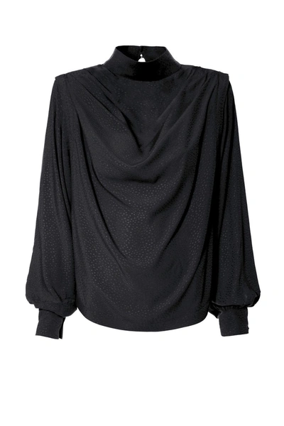 Shop Aggi Blouse Karen Neutral Black