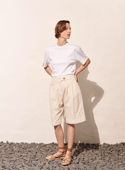 Shop A-line Knee-lengh Baggy Shorts In Cactus
