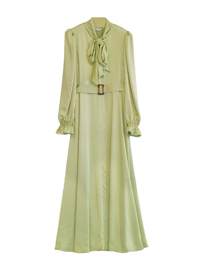 Shop Aéryne Carla Dress In Green