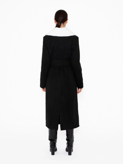 Shop Aéryne Paula Coat In Black