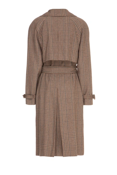 Shop Dafna May Trench Coat In Beige