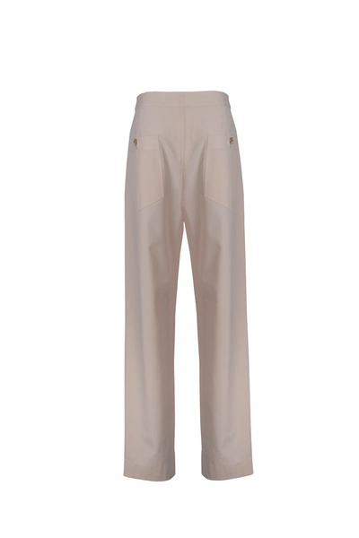 Shop Viktoria Chan Leia Trousers In Powder