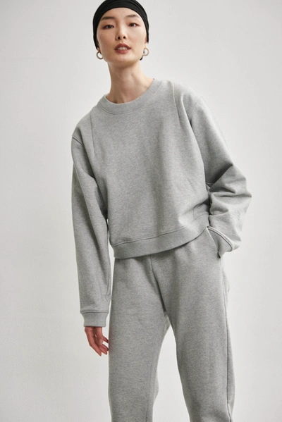 Shop Viktoria Chan Mave Sweater In Grey