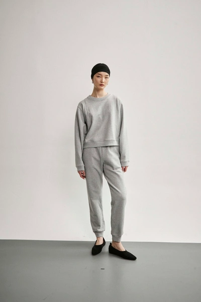 Shop Viktoria Chan Mave Sweater In Grey