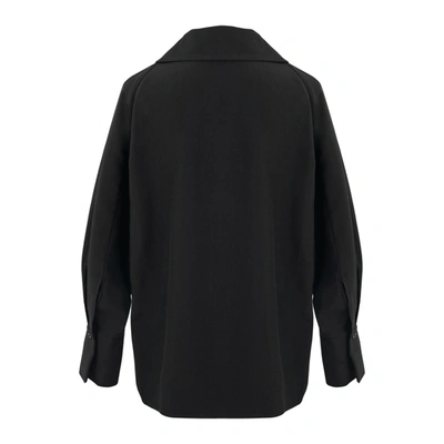 Shop Viktoria Chan Lara Shirt With Zipper In Black