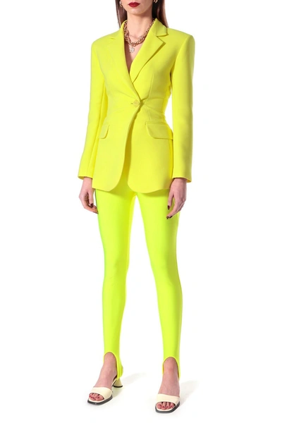 Shop Aggi Blazer Isabella Laser Yellow