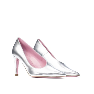 Shop Phare Asymmetrical Pump In Silver