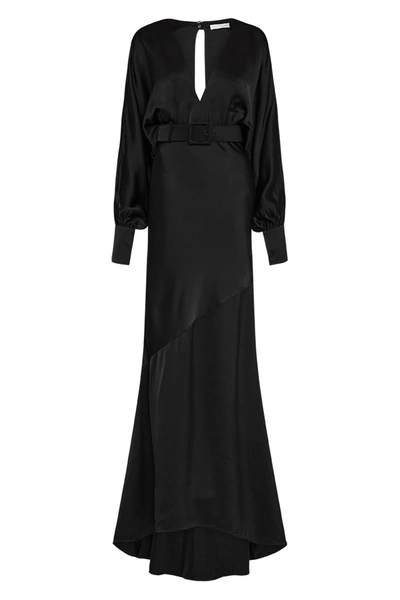 Shop Rebecca Vallance Florent Gown Black