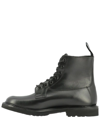 Shop Tricker's "burford" Ankle Boots In Black  