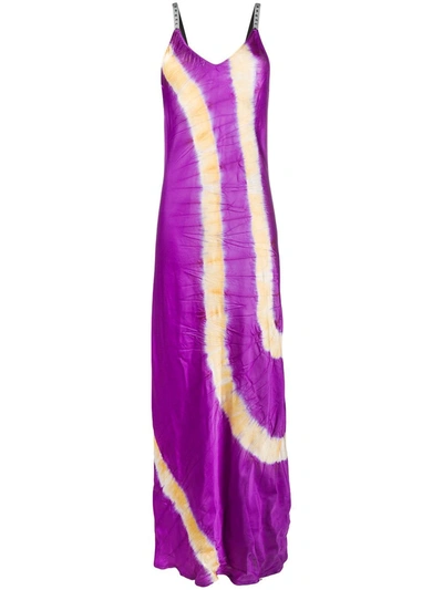 Shop Palm Angels Dresses Purple