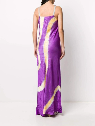 Shop Palm Angels Dresses Purple