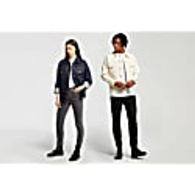 Hegarty Unisex Denim Jacket In Ecru In Denim