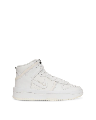 Shop Nike Dunk High Up Rebel Sneakers In Summit White/white