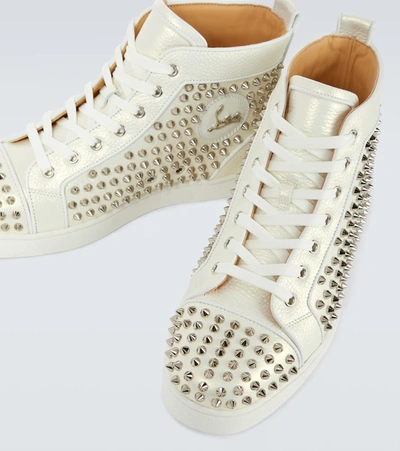 Luxury Brands Red Bottoms High Tops Spiked Shoes For Men's Fashion Casual  Flats Loafers Women's Pink Full Rivets Tennis Sneakers