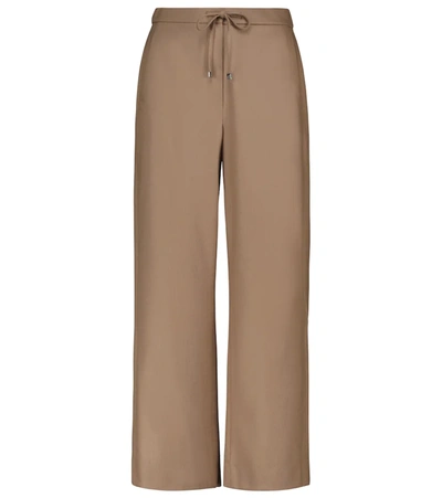 Shop 's Max Mara Floria Wide-leg Pants In Brown