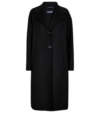 s Max Mara Cardiff Virgin Wool Coat In Black | ModeSens