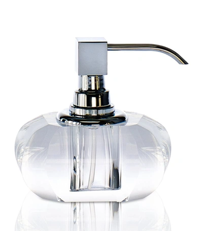 Shop Decor Walther Kristall Soap Dispenser In Silver