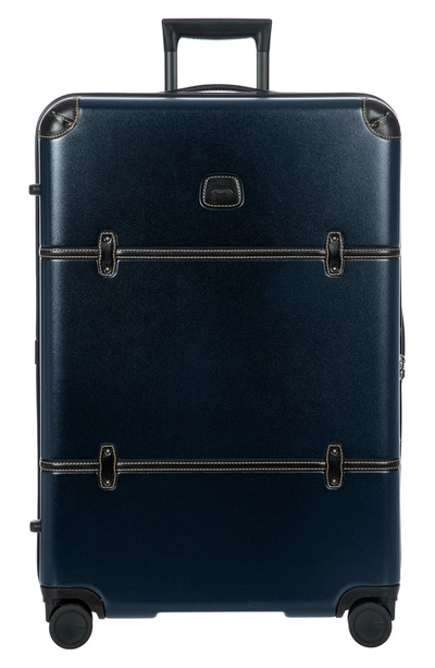 Shop Bric's Bellagio 2.0 30-inch Rolling Spinner Suitcase In Blue/black