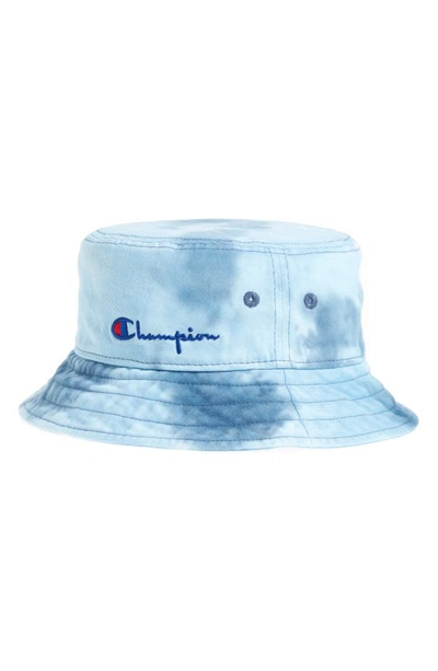Shop Champion Big Sky Tie Dye Bucket Hat In Big Sky Dye Candid Blue