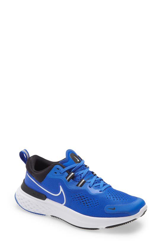 Nike React Miler 2 Running Shoe In Hyper Royal/ White/ Black | ModeSens