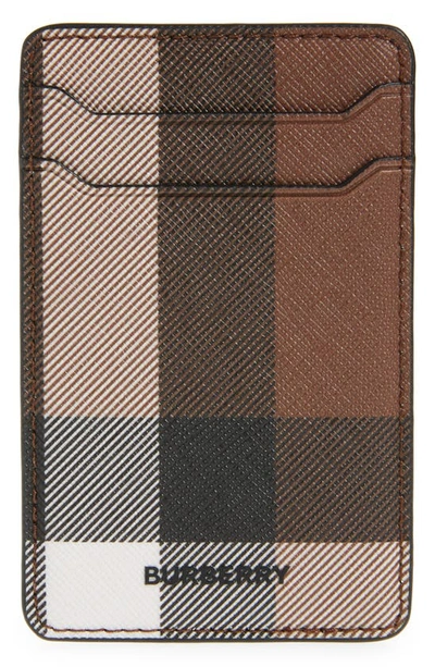 Burberry Leather Printed Card Holder - Brown Wallets, Accessories -  BUR374801