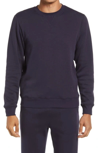 Shop Ugg Harland Sweatshirt In Navy