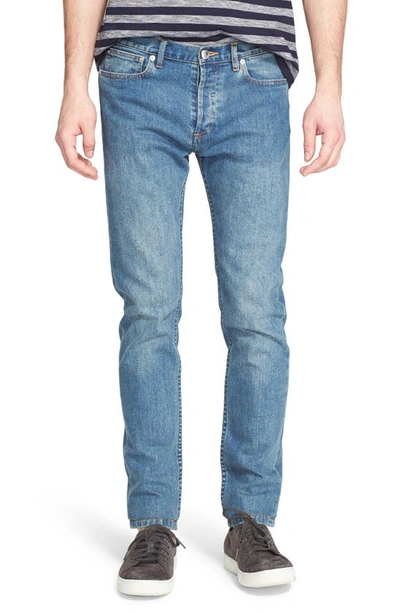 Shop A.p.c. Petit New Standard Skinny Fit Jeans In Indigo