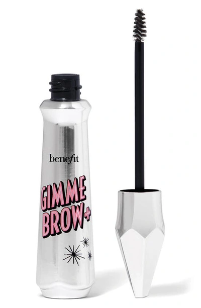 Shop Benefit Cosmetics Gimme Brow+ Volumizing Eyebrow Gel, 0.2 oz In 05 Deep/cool Black Brown