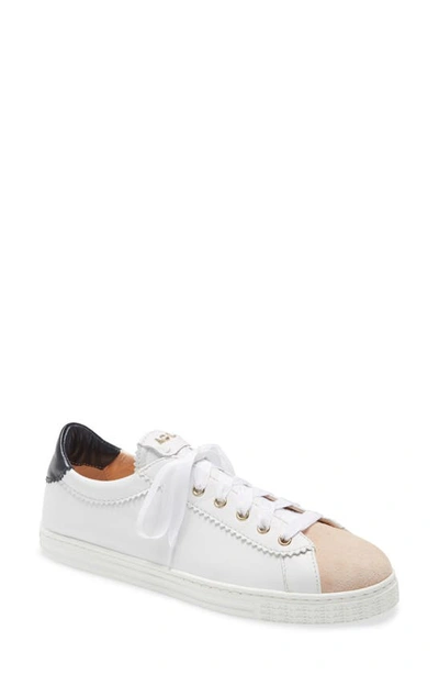 Shop Agl Attilio Giusti Leombruni Sade Sneaker In Penny White Navy