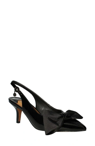 Shop J. Reneé J.renée Devika Slingback Pointed Toe Pump In Black