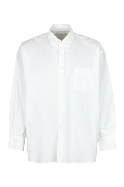 Shop Our Legacy Borrowed Bd Oxford Shirt In White