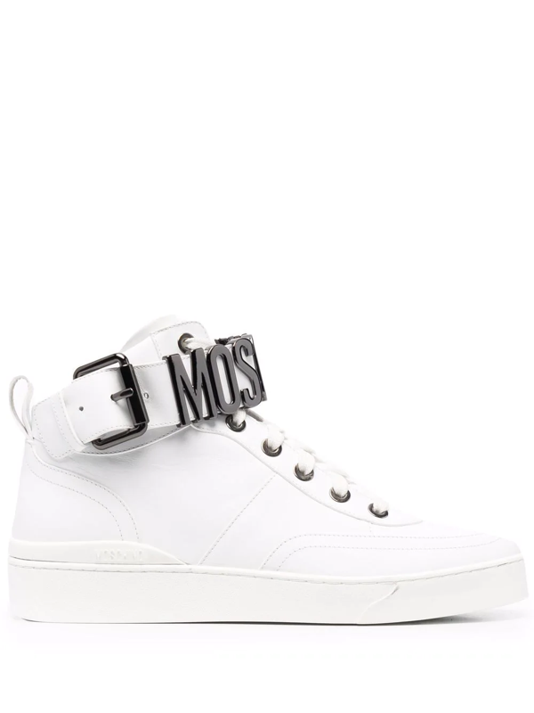 moschino high top sneakers