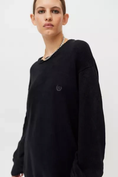 Shop Urban Renewal Vintage Solid Sweater In Black