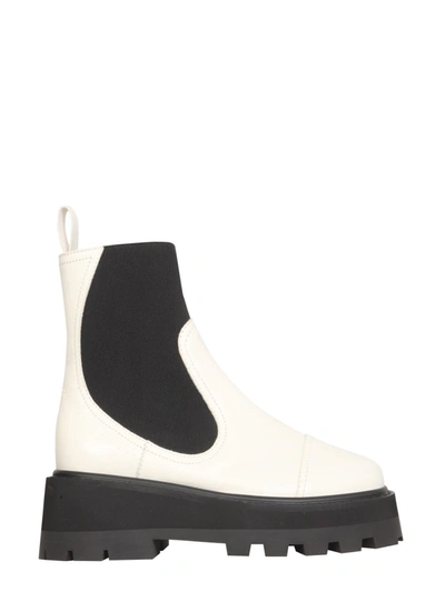 Shop Jimmy Choo "clayton" Boots In White