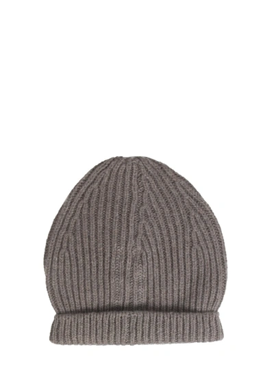 Shop Rick Owens Beanie Hat In Grey