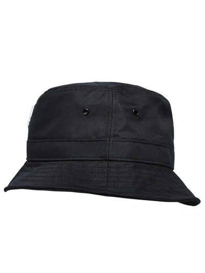 Shop Marcelo Burlon County Of Milan Black Polyester Cross Bucket Hat
