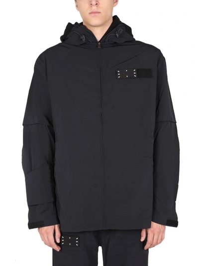 Shop Mcq By Alexander Mcqueen Flash Protection Nylon Jacket In Black