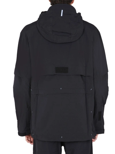 Shop Mcq By Alexander Mcqueen Flash Protection Nylon Jacket In Black